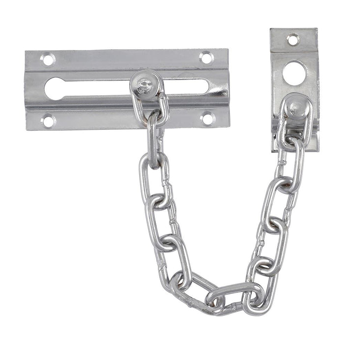 Door Chain - Satin Chrome (Size 85mm - 1 Each)