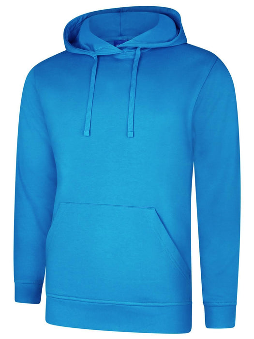 Unisex Deluxe Hooded Sweatshirt/Jumper - 60% Ring Spun Combed Cotton 40% Polyester