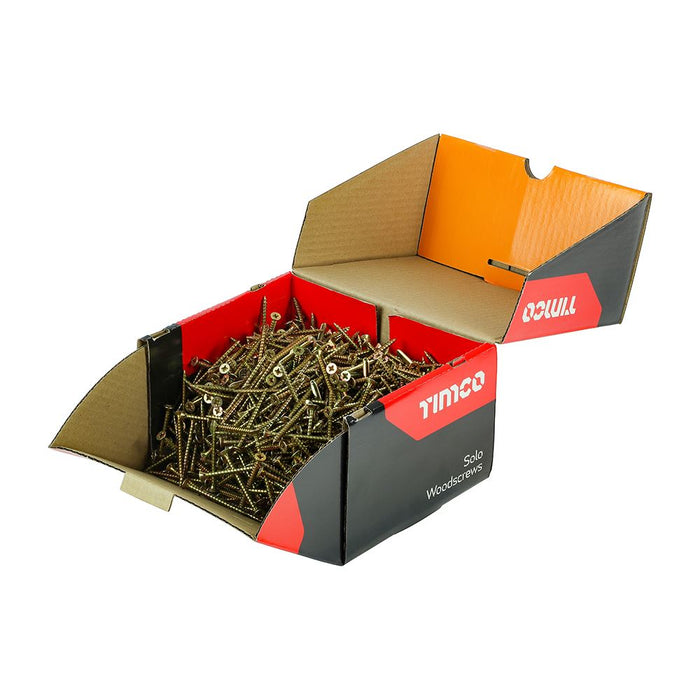 Solo Double countersunk Woodscrew Industry Bulk Pack - 1000 Pieces