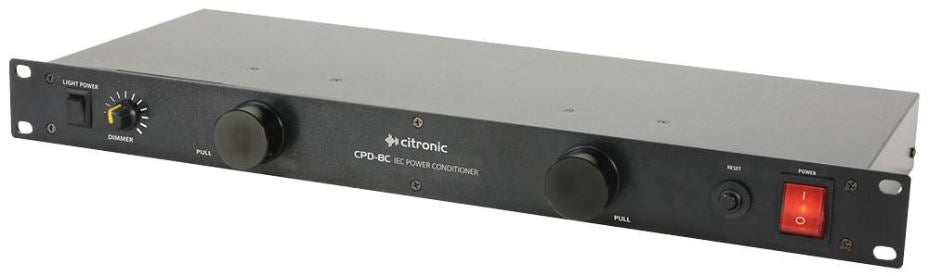 8 Way IEC Power Conditioner - 19 Inch 1U
