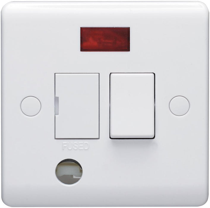 13A Switched Fused Connection Unit with Neon & Flex Outlet