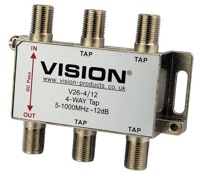 4-Way 12dB MATV Tap V26-4/12