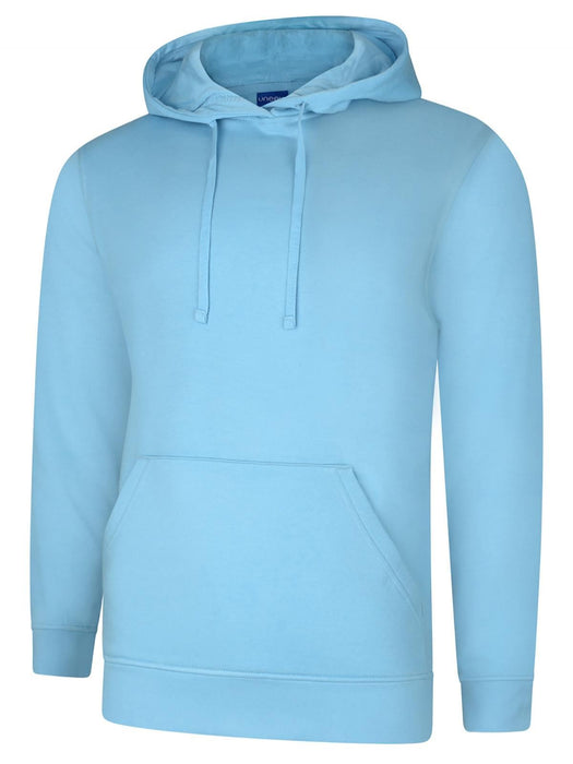 Unisex Deluxe Hooded Sweatshirt/Jumper - 60% Ring Spun Combed Cotton 40% Polyester