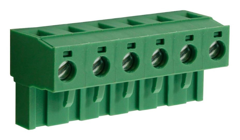 7.62mm Pluggable Rising Clamp Terminal Block, 15A