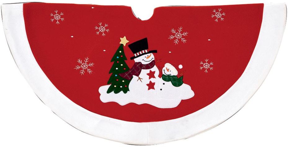 90cm Snowman Christmas Tree Skirt