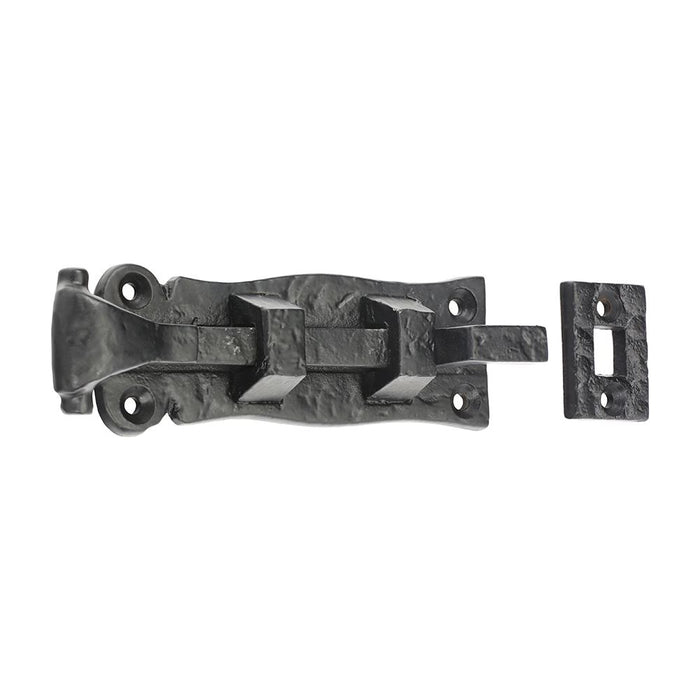 Scroll Necked Bolt - Antique Black (Size 4" - 1 Each)