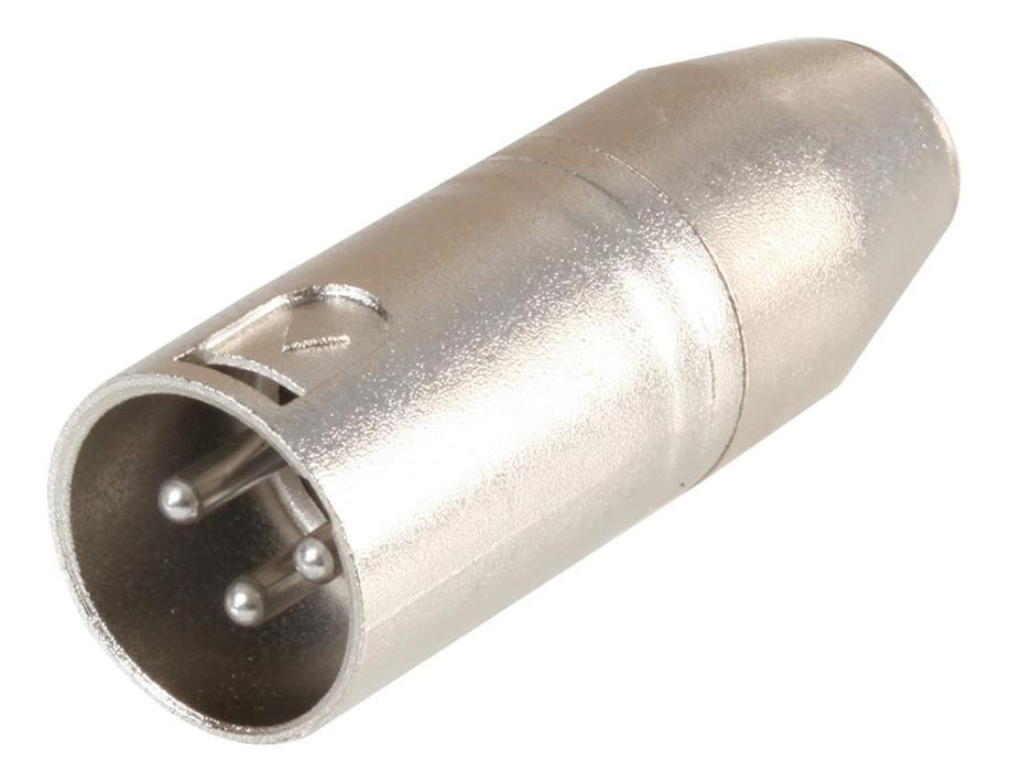 Mini XLR Plug to XLR Plug Adaptor