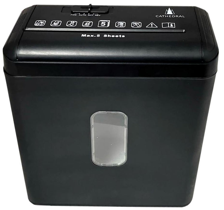 Cross Cut Paper Shredder - 5 Sheets