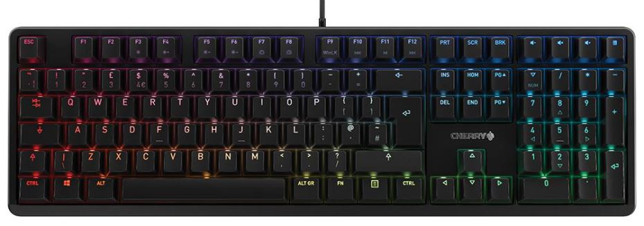 G80-3000N RGB Mechanical USB Keyboard with Cherry MX Red Switches