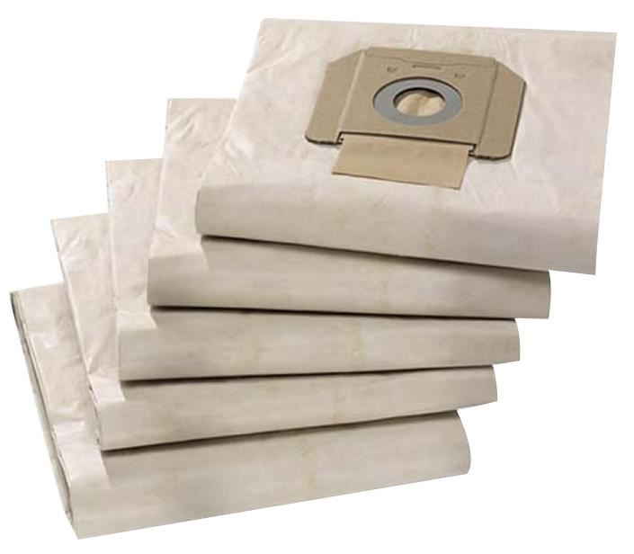 Filter Bags for 48L Wet & Dry Professional Vacuum, 5 Pack