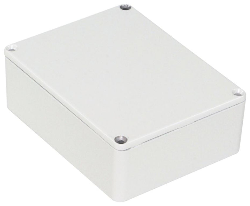 IP54 Grey Stomp Box Aluminium Instrument Enclosure