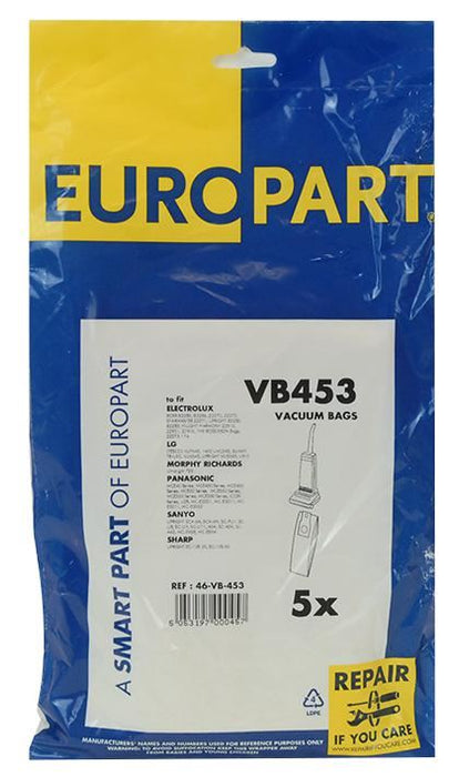 Compatible Panasonic MC-E40 Upright Series Vacuum Cleaner Dust Bags 5 Pack