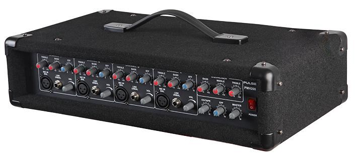 4 Channel Mixer Amplifier, 2x 75W RMS