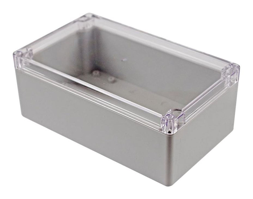 Light Grey Polycarbonate Enclosure with Lid, IP65