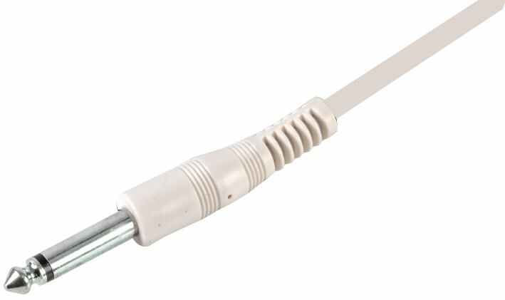 6.35mm (1/4") Mono Jack to Jack Guitar Lead, 6m