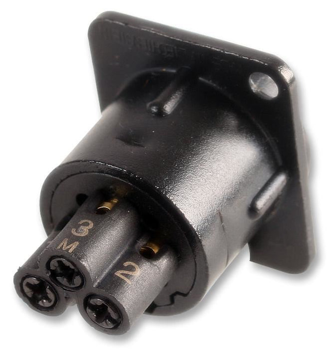 XLR Socket, 3 Pole, Screw Terminals