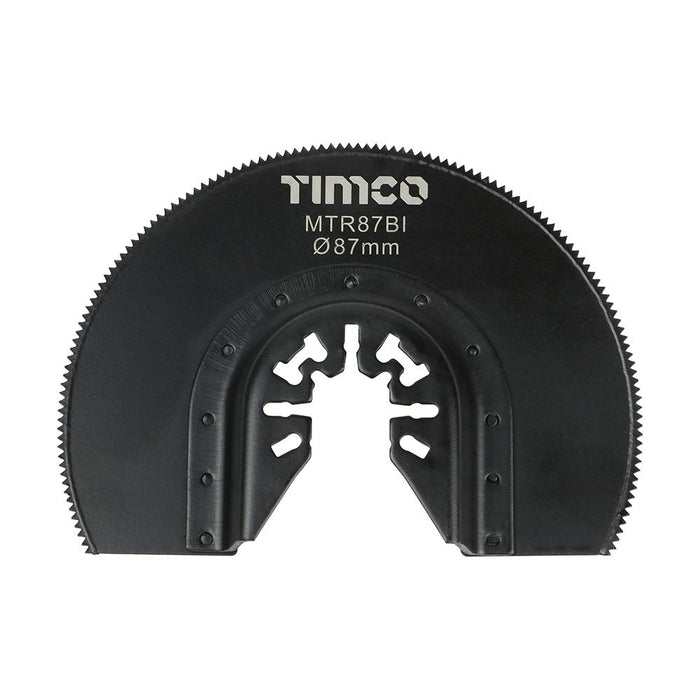 Premium Multi-Tool Blade - Radial - For Wood / Metal (Size Dia. 87mm - 1 Each)