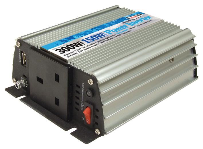 150W / 300W Peak Power 12V Inverter