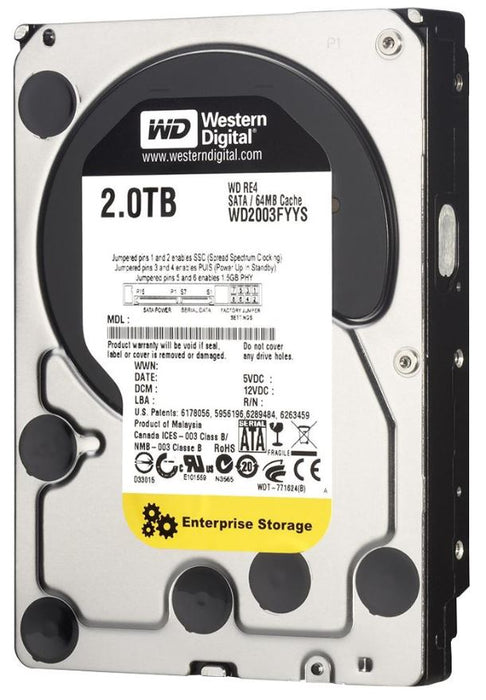 Recertified 3.5" Internal Hard Drive SATA 3Gb/s