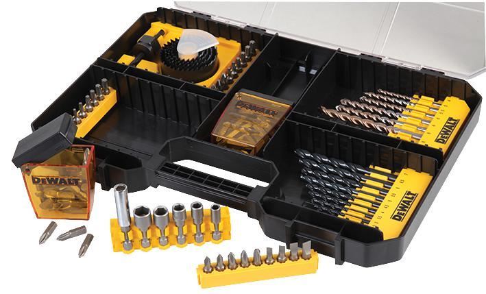 Combination Drill & Screwdriver Bit Set, 100 Piece