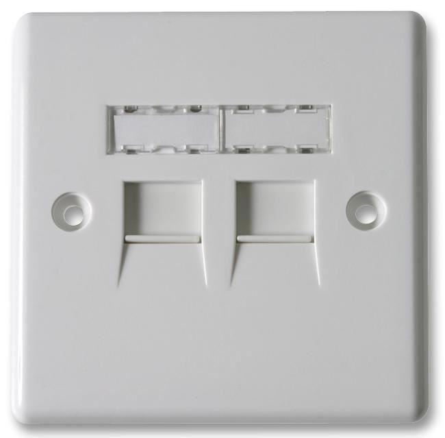 2 Gang RJ45 Data Socket