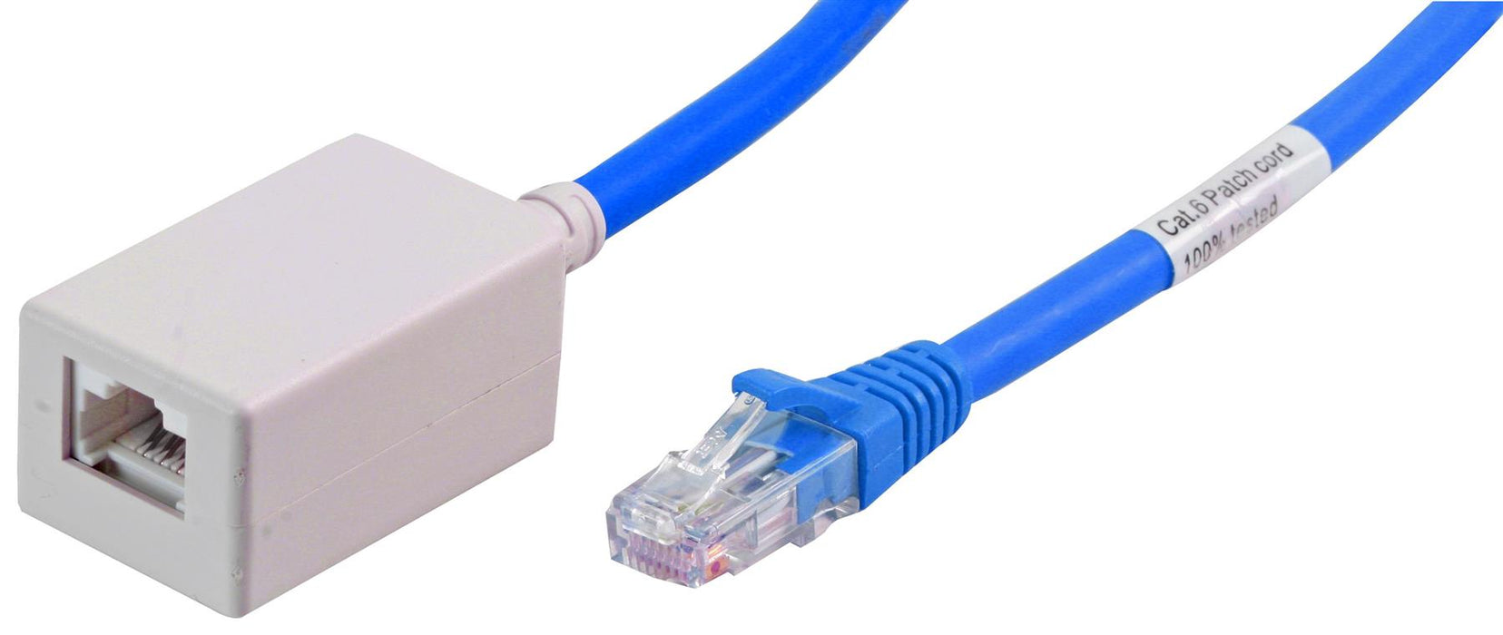 Cat6 RJ45 Male to Female LSZH Ethernet Extension Patch Lead