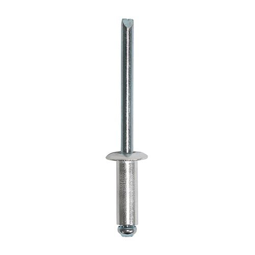 Rivets - Dome Head - Aluminium - Corrosion Resistant - Various Sizes