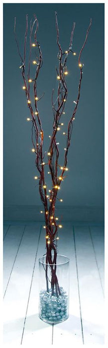 LED Christmas Twig Light Decorations - 1.2m