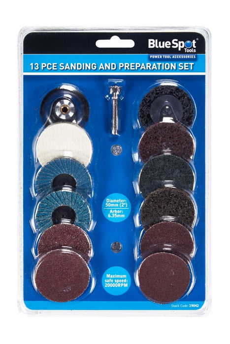 12 PCE Sanding And Preparation Set