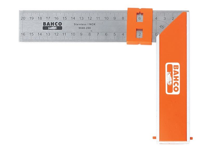 9048 Aluminium Block & Steel Try Square