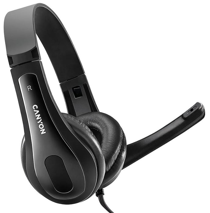 USB Stereo Headset, Black