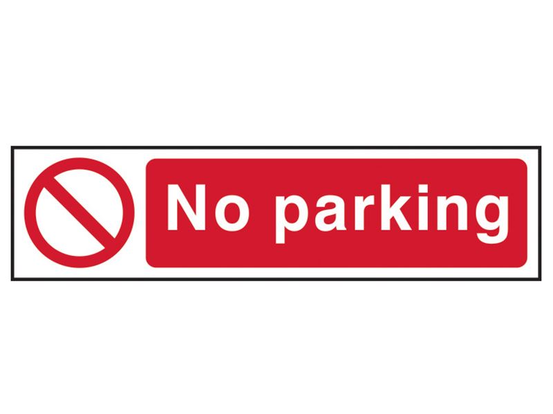 Sign: No Parking