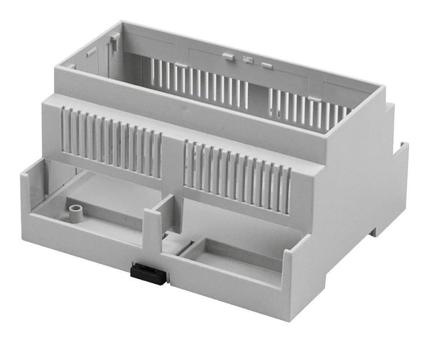 IP20 Polycarbonate DIN Rail Module Box Enclosure with Vented Lid