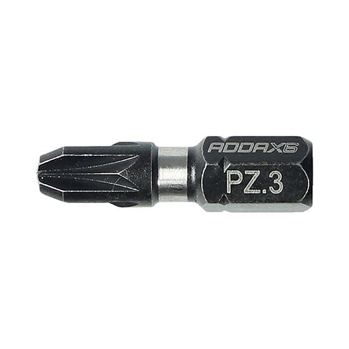 Impact Driver Bits - PZ - Hardened Carbon Steel. Mix Sizes and Quantities