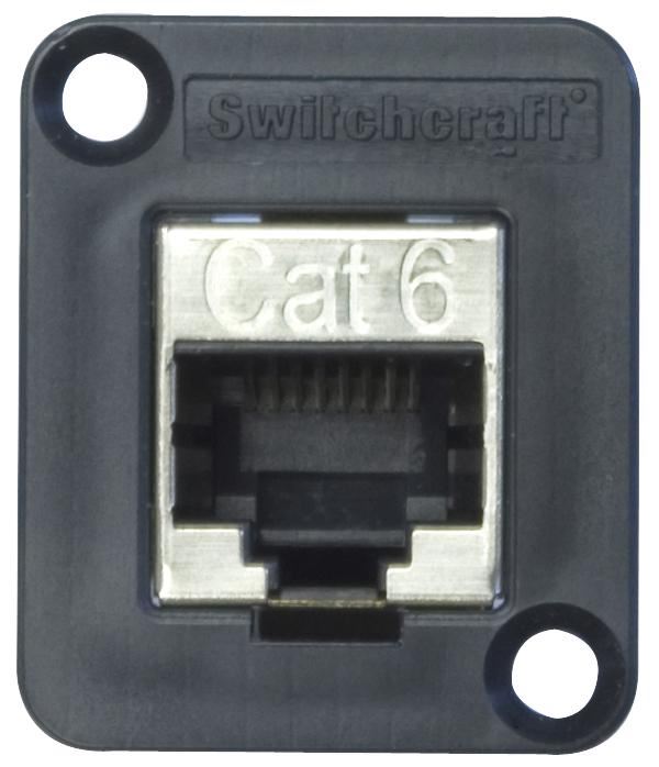 RJ45 Cat6, Shielded, Panel