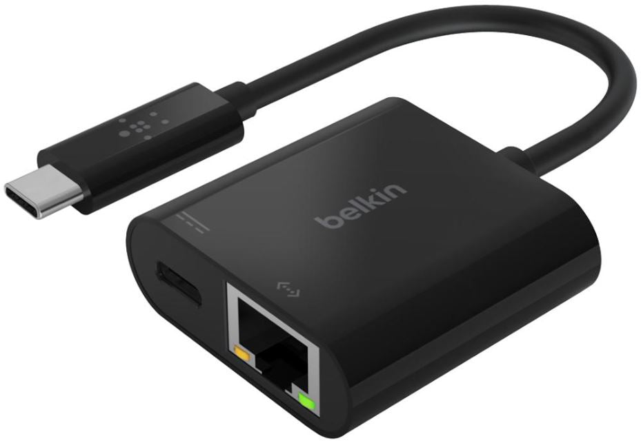 USB-C to Gigabit Ethernet & Charge Adaptor