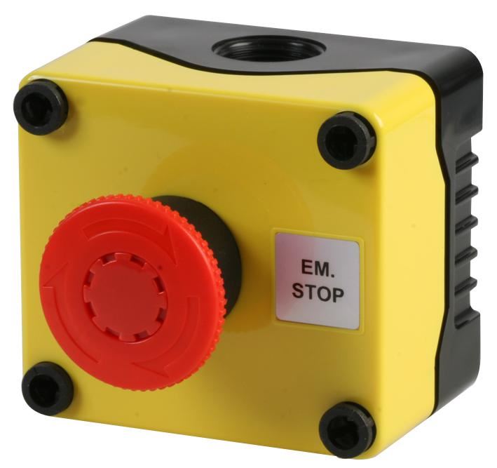Emergency Stop Twist Release Pushbutton EN418