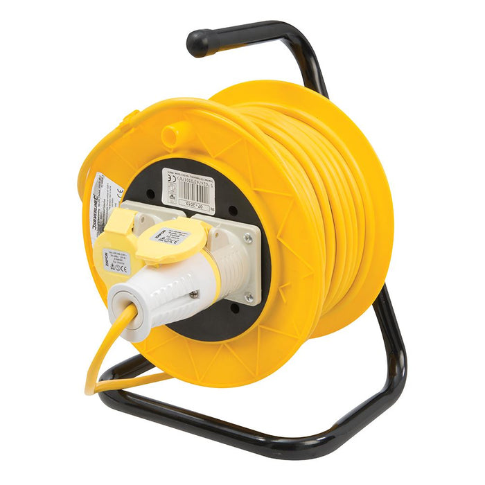 Cable Reel Freestanding 16A 110V - 2-Gang 25m