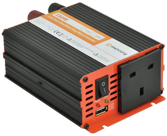 12V Soft Start Modified Sine Wave Inverter 150W