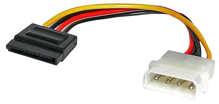 4 Pin Molex to SATA Power Cable