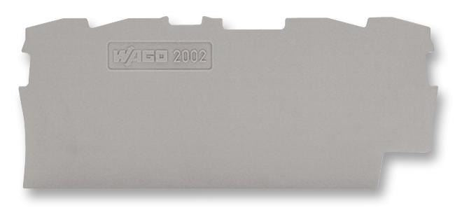 End & Intermediate Plate, Grey