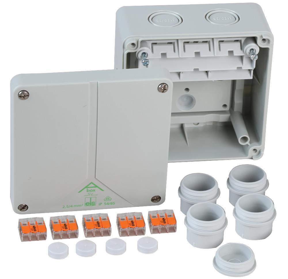 IP65 Junction Box, White — StampyTools