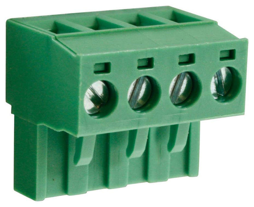 5.08mm Pluggable Terminal Block, 4-Pole, 15A