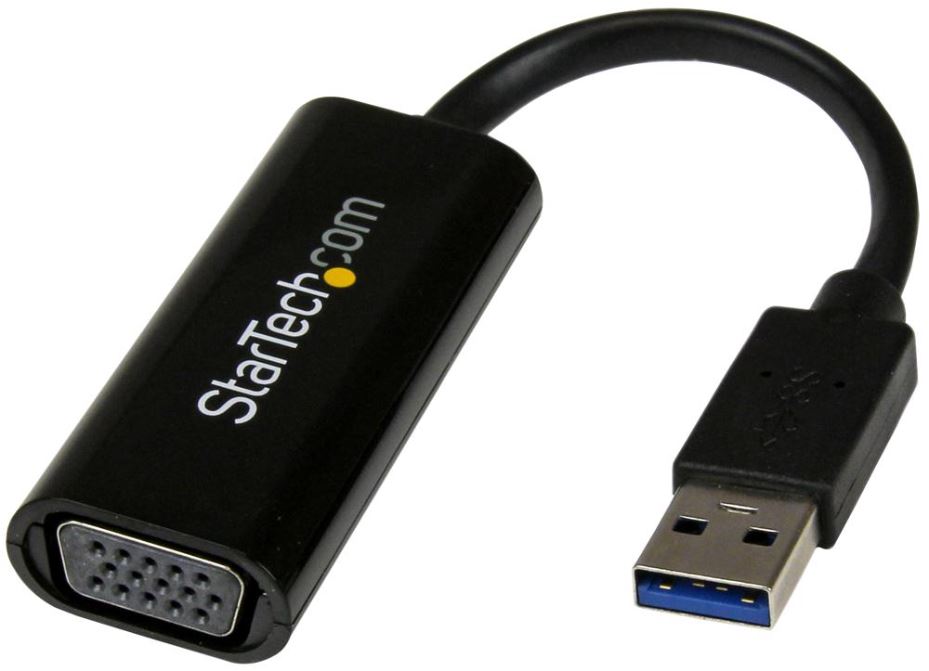 Slim USB 3.0 to VGA Multi Monitor Adaptor, 1920x1200