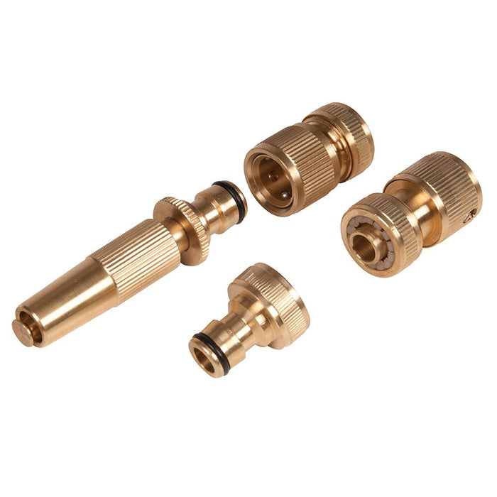 Fittings Set Brass 4pce - 4pce