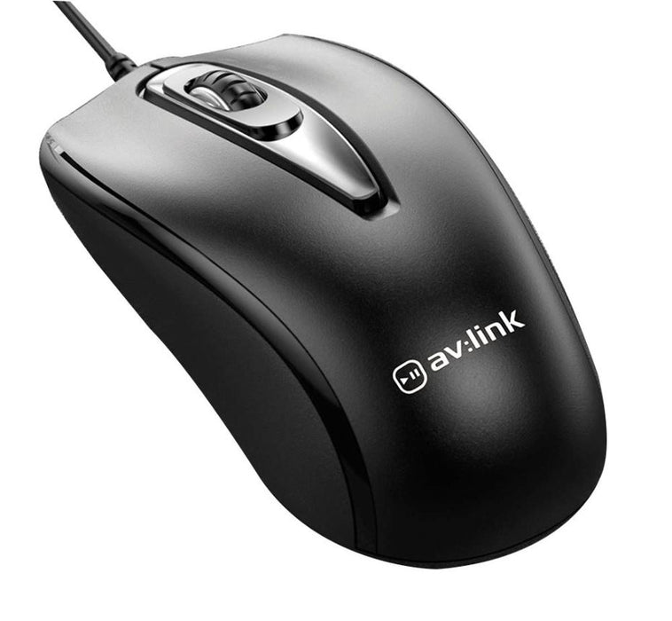 USB Optical Mouse, Black