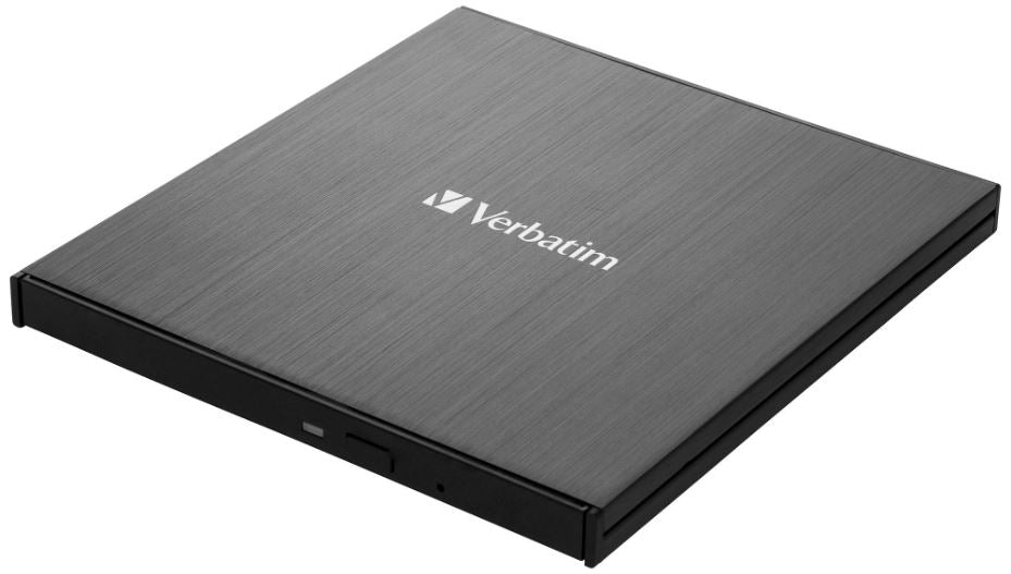 Slimline 4K Ultra HD External Blu-ray Writer, Black