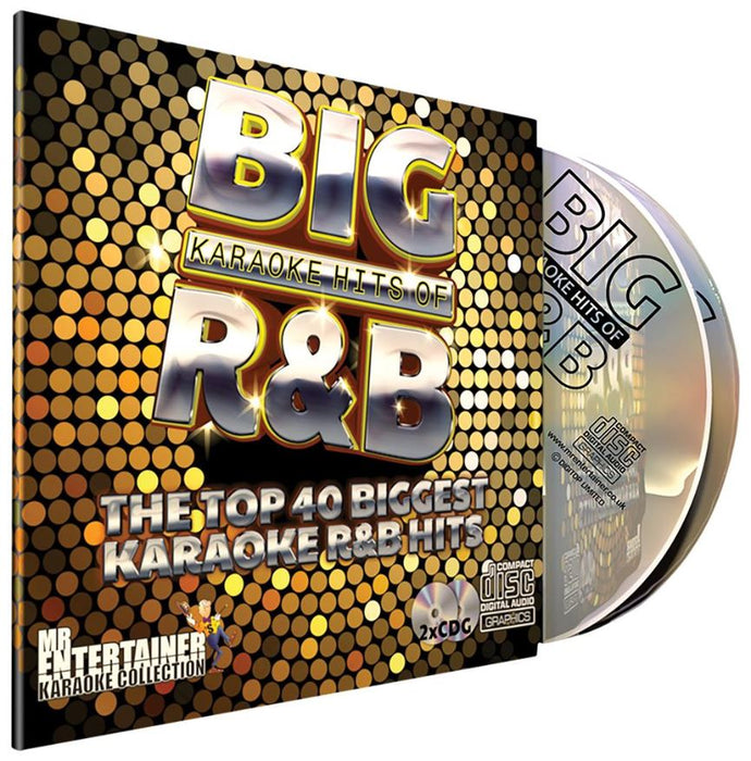 40 Track Karaoke CDG - Big Karaoke Hits of R&B