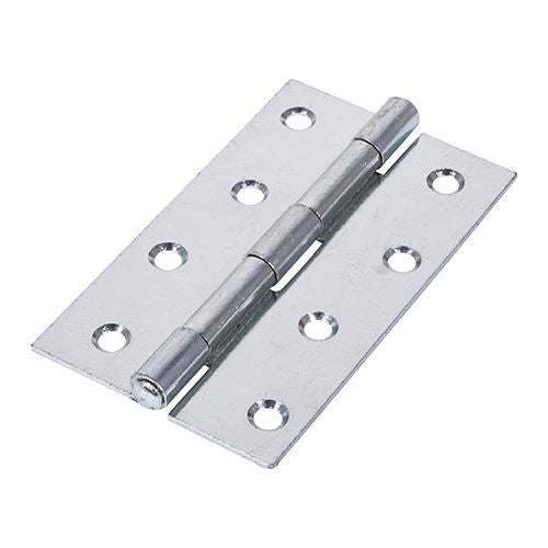 Narrow Uncranked Butt Hinge (5050) - Steel - 2 Pieces. Various Sizes