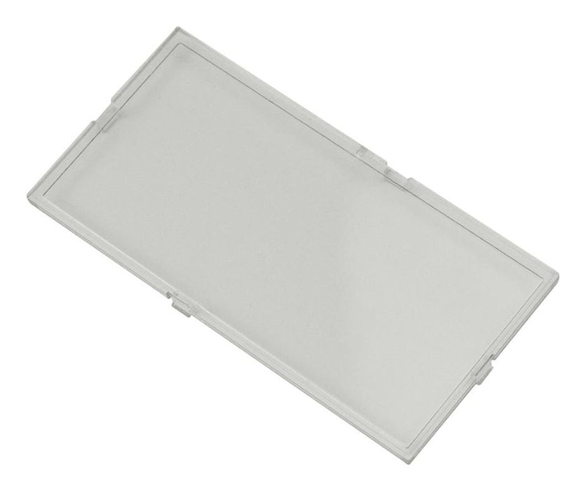 Clip-on Transparent DIN Rail Enclosure Cover - M5